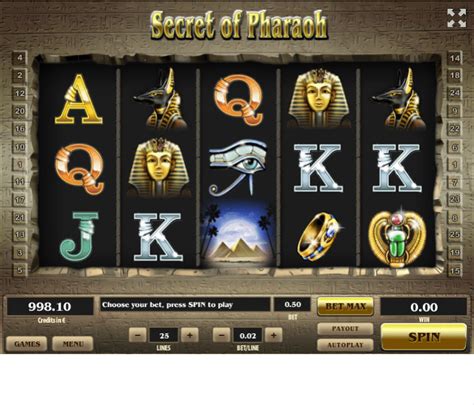 pharaohs secret kostenlos spielen